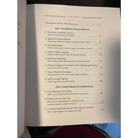 Responsive School Discipline Softback Book By Wood and Loftis - Picture 4 of 7